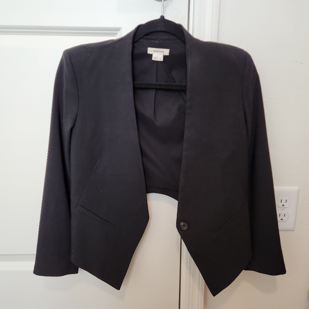 Helmut Lang black wool blazer